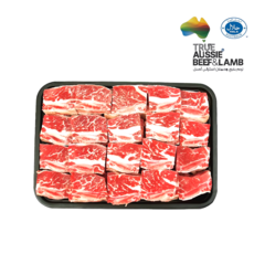 할랄 인증 호주산 프리미엄 냉동 소갈비 찜용 구이용 Halal Certified Australian Frozen Beef Short Ribs, 1kg, 2개