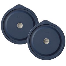 Pyrex 7202-PC 1컵용 교체 뚜껑 Anchor Hocking 유리 그릇용 실리콘 원형 보관 커버 뚜껑 날짜 표시 포함 레드