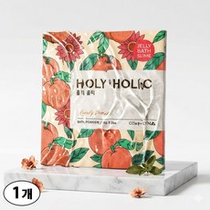 커멜리나 홀리홀릭 젤리 입욕제 75g x 2개입 수용성 젤 타입 입욕젤 - 러블리피치, 1개