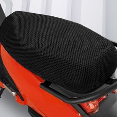 좌석커버 교체용 방석형 메쉬소재 사계절 오토바이 시트쿠션 스쿠터 통풍 안장, 1개, 상세페이지 참조