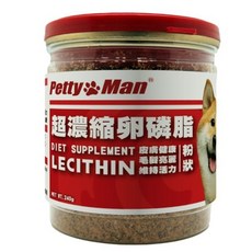 Petty Man 愛犬專用超濃縮卵磷脂 粉狀 240g/800g PTM卵磷脂, 1個, (小)PTM卵磷脂240g*1罐