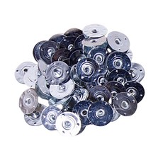 100개 캔들 심지 홀더 기본 금속 캔들 심지 서스테이너 탭 DIY 액세서리, 직경 20mm