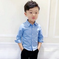 男童長袖襯衫 搭配西裝禮服襯衫 男寶寶週歲西裝上衣