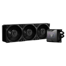 MSI MEG CORELIQUID S360 整合式水冷散熱器 適用於PC遊戲, 1個, 黑色, 01 黑色