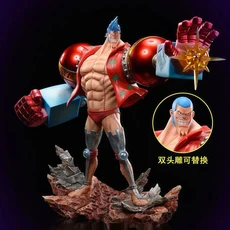 원피스 프랑키 애니피규어 스태츄 GK 더블헤드 28cm, 하나