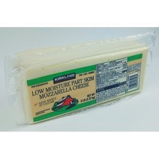 <식자재랜드>코스트코 커클랜드 시그니춰 모짜렐라 벽돌치즈2.72kg 피자 대용량 자연치즈, 2.72kg, 1개