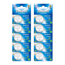 굿앤굿스 CR2450 유니셀 Eunicell 코인 건전지 현대 기아 BMW 스마트키, 2개, 5개입