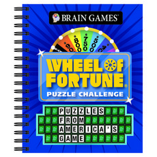 (영문도서)Brain Games - Wheel of Fortune Puzzle Challenge Spiral, Publications International,..., English, 9781645580812