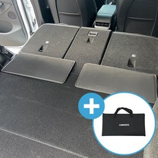 카몽 차박 평탄화 보드 2열 3열 연결보드 놀이방매트 차박보드, 소형 1세트+전용가방, 블랙