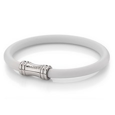 MASSA-G Wave鍺鈦能量手環(6MM), 1個, 雅典白