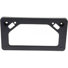 I-Match Auto Parts 전면 범퍼 번호판 프레임 장착 브래킷 태그 홀더 블랙 텍스처 플라스틱 2010 2011 토요타 프리우스 5211447070 TO1068111용, I-Match Auto Parts 전면 범퍼 번호판 프
