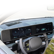 초기형 아이오닉5 LCD 클러스터 커버세트, 1세트, 판넬커버 - 딥그레이