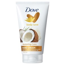 도브 바디러브 리스토어링 케어 핸드크림 코코넛 밀크 향, 75ml, 1개