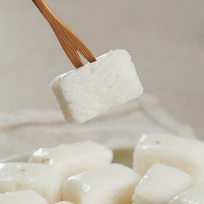 [동해기정떡] 도시락 기정떡 잔기지떡 술떡 증편 어르신 아이 간식 아침식사대용, 2개, 300g