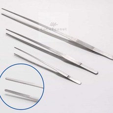 코코피넛 수초 식재 핀셋 곡선형 어항 집게 핀셋집게, 수초핀셋-곡선형27cm