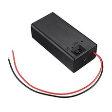 건전지홀더 스위치홀더 배터리케이스 배터리홀더 9V 커버, 1개, 1개입