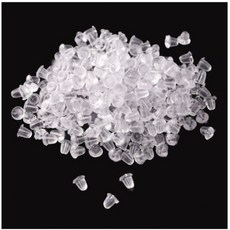 실리콘 귀걸이 클러치 4mm 200개(1팩)