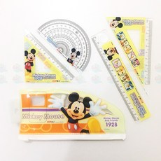 Disney 迪士尼卡通文具組, 1個, 米奇 - 黃