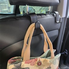 차량용 옷걸이 헤드레스트 소품 후크 고리 걸이 1P, 1개, 상세페이지 참조