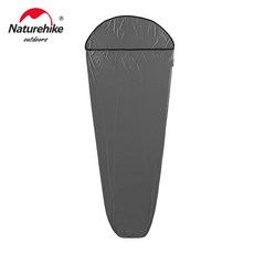 Naturehike 침낭 라이너 캠핑용품 초경량 침낭봄여름용 이너침낭 360g 고탄성 야외 캠핑 여행 호텔 휴대용 방수 침낭라이너 여행용 네이처 여름 3사계절침낭
