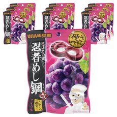 유하미카쿠토 단단함이 더해진 닌자밥 강철 개편 포도맛, 45g, 10개