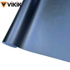 다양한 색상 무광 새틴 크롬 메탈릭 스티커 비닐 기포 없는 접착 필름 자동차 노트북 전화 오토바이용, 02 Grey, 02 10x150 cm