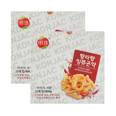 밍쮸 향라 곤약 간식 과자 마라쫀드기, 11박스, 400g