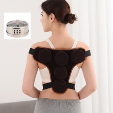 무연 훈증 뜸기 침대용 헤드 머리 관리기, 커피색 온장 5구간+전강, 1개, 기본 색상