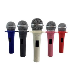 BOK E-9751 清晰收音降噪 及收藏盒 專業音質呈現, 有線麥克風附6M線 銀