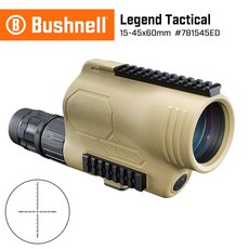 Bushnell Legend Tactical 15-45x60mm ED 戰術觀靶型單筒望遠鏡 #781545ED 國軍狙擊指定鏡款, 60mm