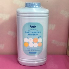 bab 培寶 嬰兒爽身粉 300g/罐 涼性爽身粉, 1個, 涼性爽身粉 300g/罐