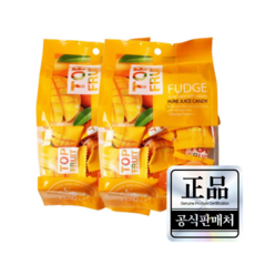 탑푸르츠 대용량 망고 젤리 간식, 1개, 320g