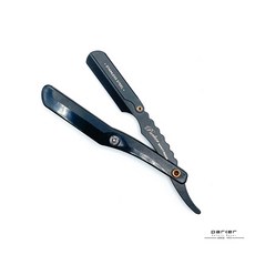 GOODFORIT /美國Parker Professional Clip Barber Razor仿烏木柄黑不鏽鋼剃刀, 1, 1個