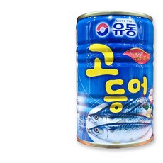 고등어캔 (유동 보일드 400g) 추석용 감자조림용 볶음용, 1개, 400g