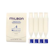 MILBON 哥德式 絲柔護髮 4M劑 一般髮適用髮膜, 1個, 36ml