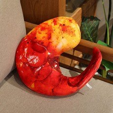 여행용 목쿠션 기내용 목베개 40cm 새우 대하 머리받침, 새우 꼬리 40cm