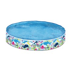 Healgenart Jleisure海底樂園免充氣泳池 遊戲池 戲水池玩水 海洋動物圖案 免充氣水池, 1個