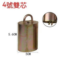 加大加厚 特响 牛铃铛 铜铃, 1個, 4號鈴鐺 買4贈1