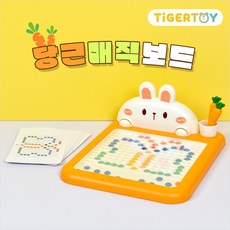 당근 매직보드 자석펜 자석구슬 자석퍼즐, 55피스, 1개