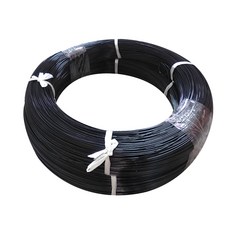 【好宅屋】台灣製 三冠牌 聚酯鋼線 塑鋼線 遮陽網掛繩 活動式遮陽網塑膠繩 蚵繩 蚵線 蘆荀作物支撐線 黑網, 黑色, 3mm 整捆, 1個