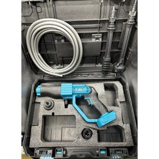 JJ 蓁智 鋰電多種噴頭洗車水槍, 大功率高壓洗車槍 21V單機+配件塑盒
