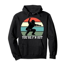 재미있는 야구 심판 셔츠 Youre Out Baseball Umpires 파카