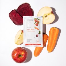 국내산 제주 ABC주스 100ml 100% 착즙 해독주스 30포 50포 100포 제주비트 흙당근 의성사과, 50개