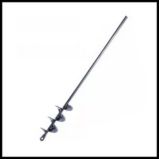 아이스오거 얼음 드릴 뚫기 빙판 송어 겨울 빙어 구멍 쇄빙기, 리튬 전동 5 45cm