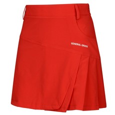 女款亮點褶飾高爾夫球裙 可綁腰帶 附口袋 內置安全褲 網球裙