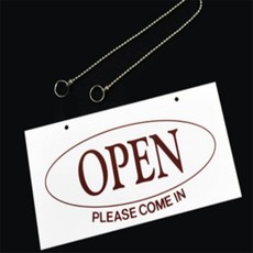 미소 OPEN/CLOSED 아크릴