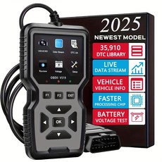 V519 가용 OBD2 스캐너 USB 전원 공급 차량 진단 도구 실시간 데이터 스트림 기능 OBD II 테스트 준비 완료 Bo, 회색