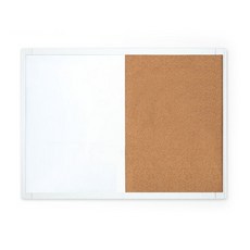 [일일오품] 화이트보드판 자석메모보드 코르크보드 콰르텟 M3 세로형 콤보 프레임 메모보드