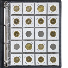 동전 수집 앨범, 10매, 투명