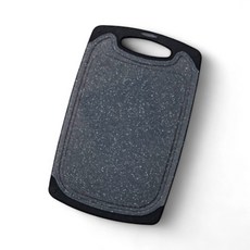 防滑耐用砧板，人體工學握柄設計，安全穩固易清洗，提升廚房美感, 大理石紋路, 1個